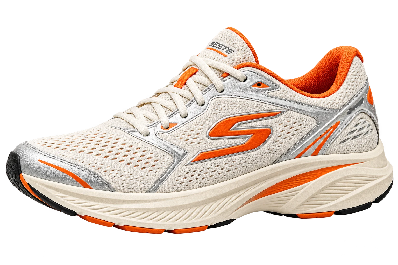 SESTE VELOCITY running shoe in Ivory / Ember